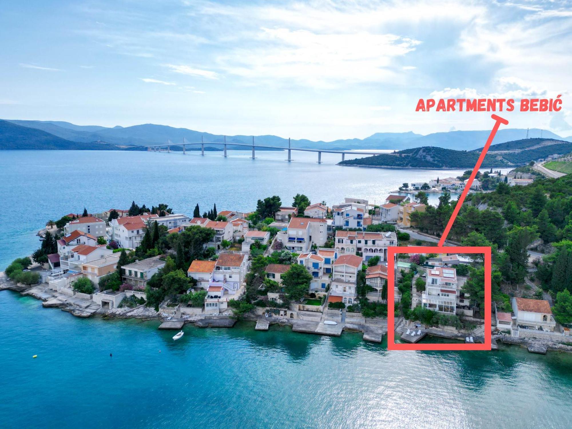 Apartman Bebic Klek Esterno foto